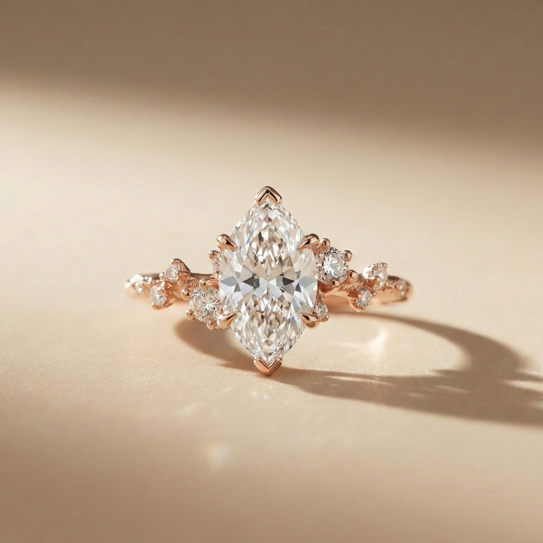 Marquise Diamond Engagement Ring: Why This Once-Vintage Cut Is Coming Back in Fashion