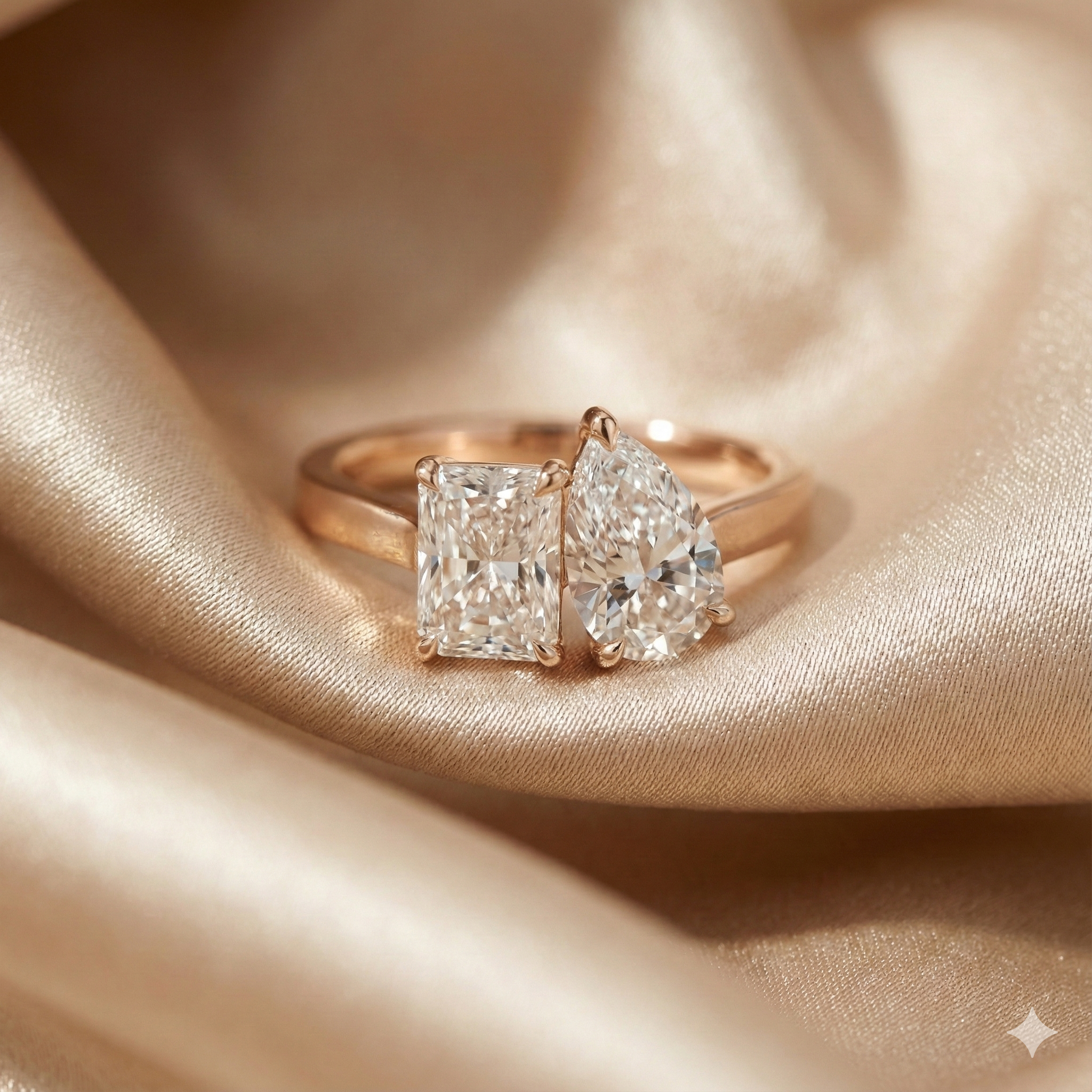 Cushion-cut and radiant-cut diamonds compared | Diamond Ateliers