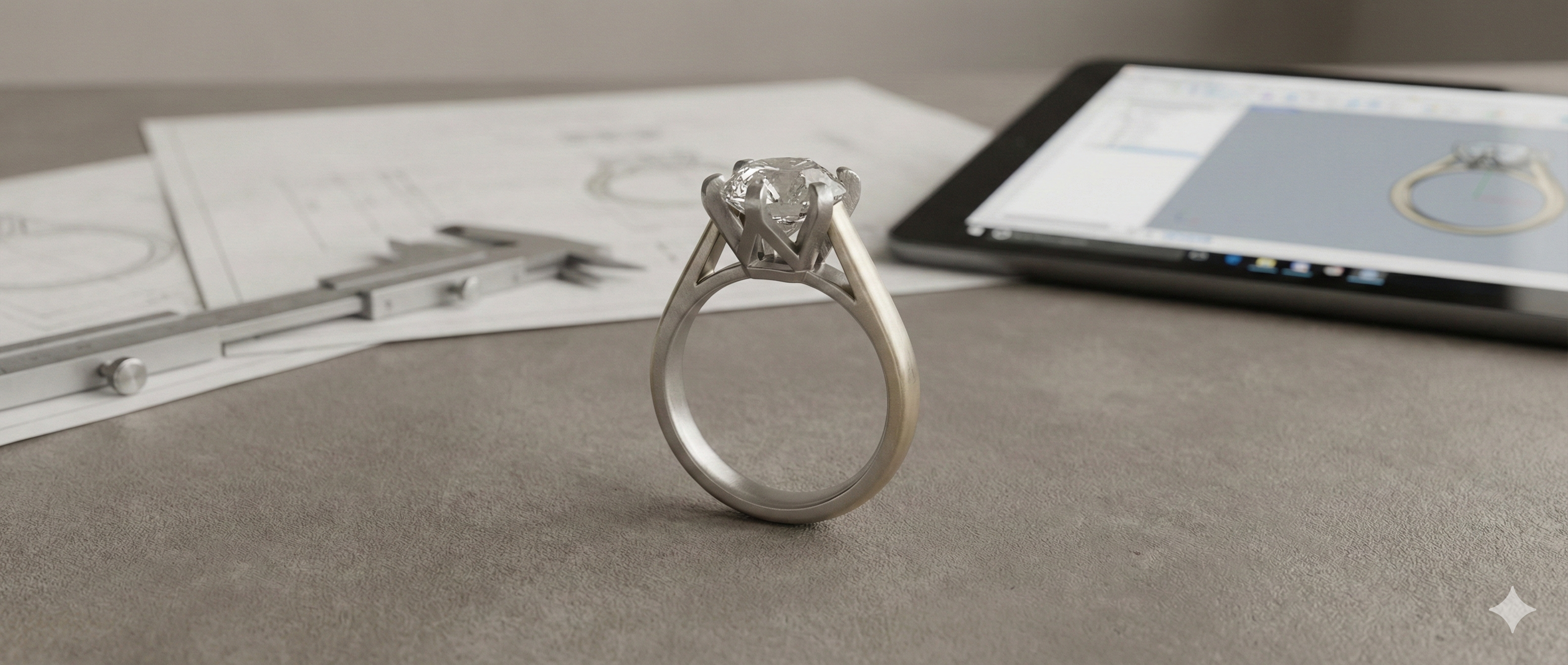 Diagram of engagement ring anatomy and structure | Diamond Ateliers