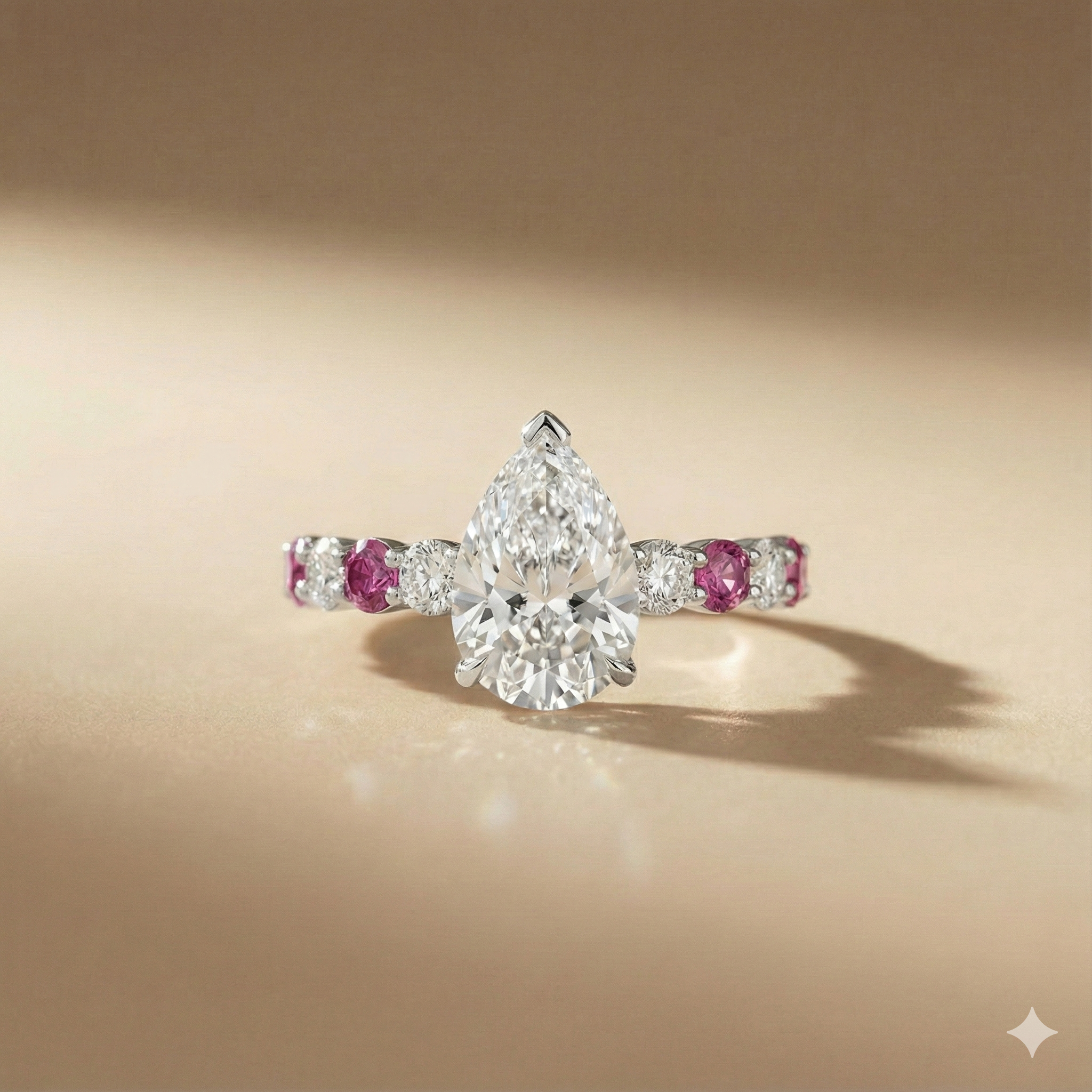Bespoke engagement ring being hand-crafted, not off a shelf | Diamond Ateliers