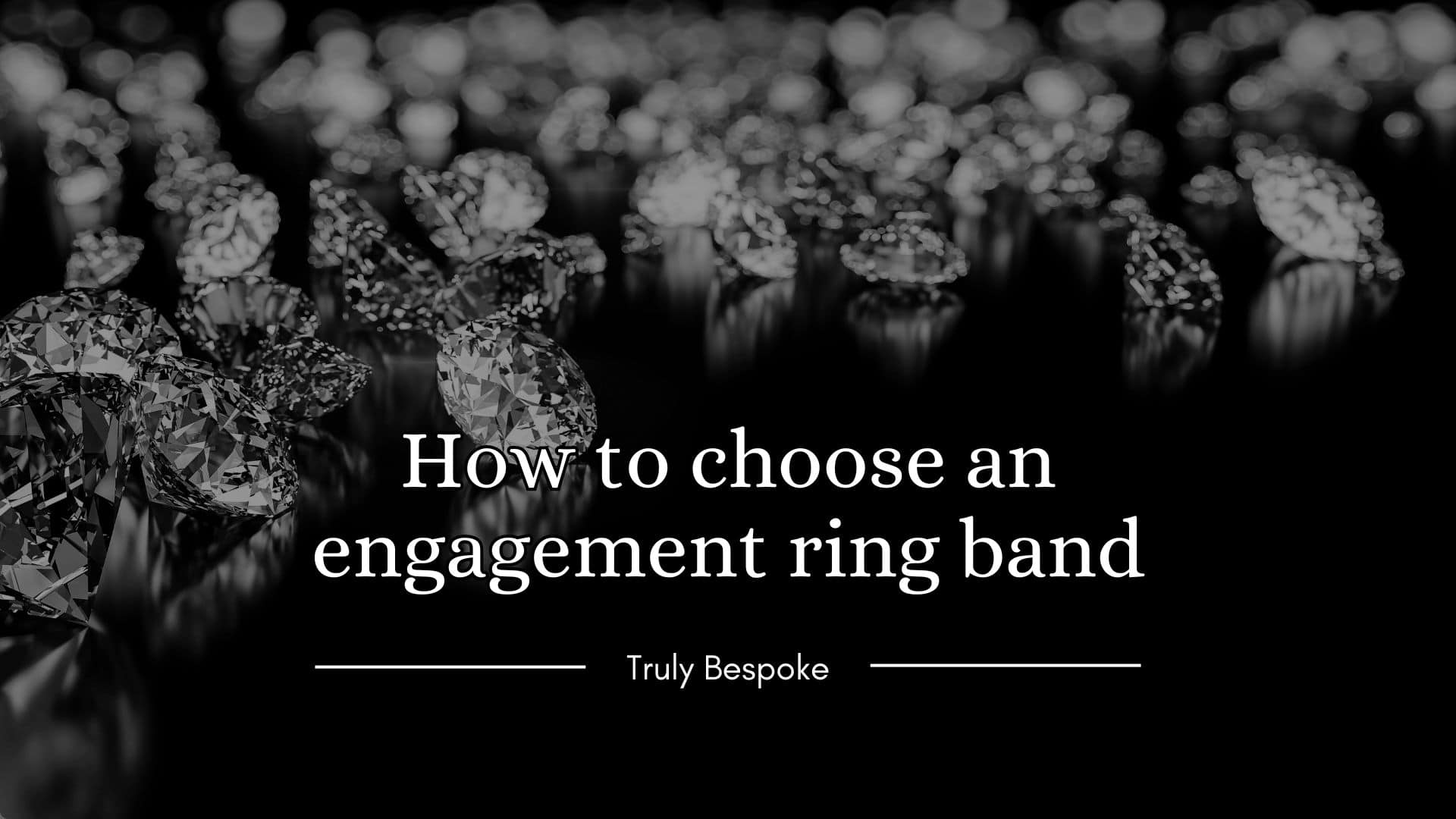 Engagement ring band guide graphic | Diamond Ateliers