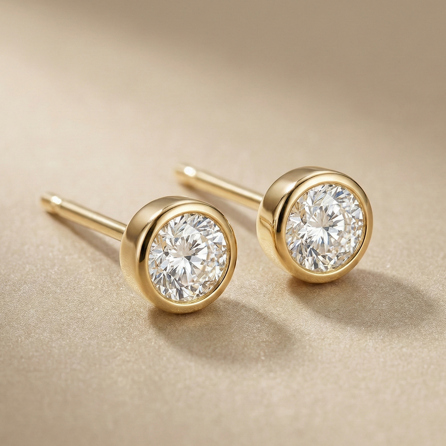 Stud earrings shown as design inspiration