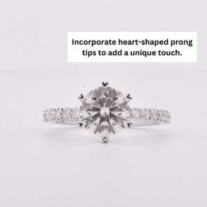 Heart-Shaped Prongs